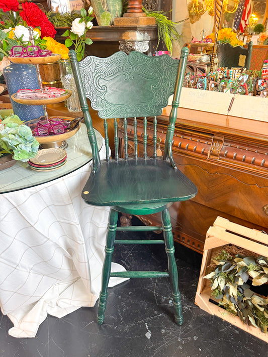 Vintage Southern Chic Swivel Chair
